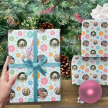 Färgfoto för Helgdag 3-Anpassningsbar i Snöflingor