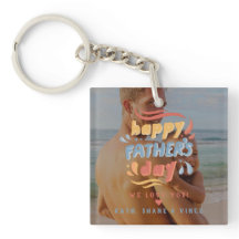 Färgfoto för Personligen Lycklig Far Dag