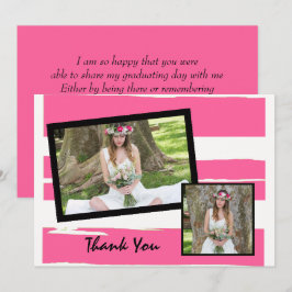 Färgfoto för Rosa och vit vattenfärg Inbjudningar