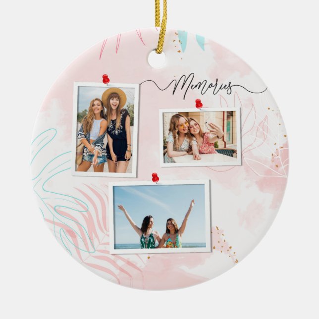 Färgfoto Ornament för Best Friend (Framsidan)