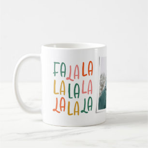 Färgfoto på helgdag för den gruta roligten kaffemugg