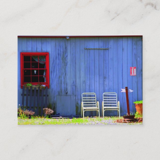 Färgfotografivisitkort Visitkort (Framsida)