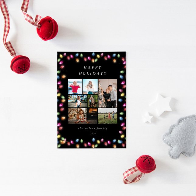 Färgfoton från Ljus Många i jul Julkort (Skapare uppladdad)