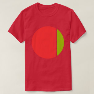 färgfruktdryck cirklar tee shirt