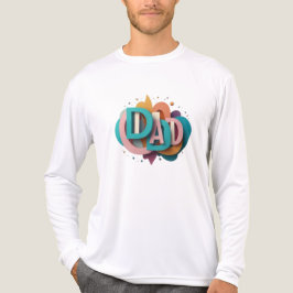 Färgfull 3D-grafikdesign "PAPPA" | Manar T Shirt