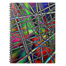 Färgfull Abstrakt Anteckningsbok