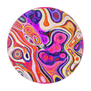 Färgfull abstrakt design i fokus