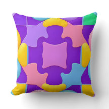 Färgfull Abstrakt Geometric Mönster