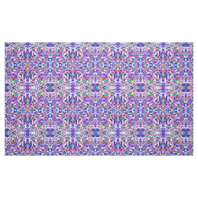 Färgfull abstrakt mönster tyg (Fat Quarter)