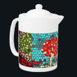 Färgfull Abstrakt Mosaic<br><div class="desc">Transcendent är en design som bygger på en idé om att skapa en idyllisk och surrealistisk, magisk plats där allt är fantastiskt och alla dina problem smälter som sol.</div>
