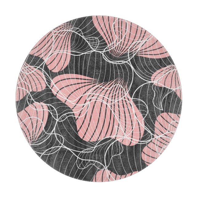 Färgfull abstrakt, sömlös konstnärlig mönster. (Framsidan)