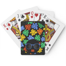 Färgfull Afro Kärlek