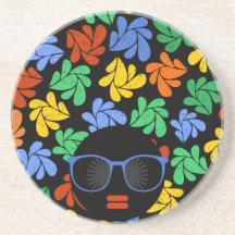 Färgfull Afro Kärlek