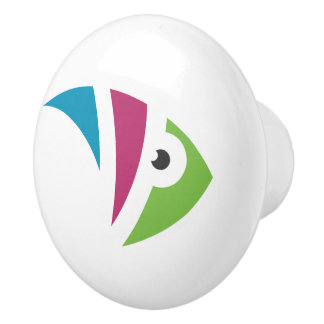 Färgfull akvariefisk illustration knopp