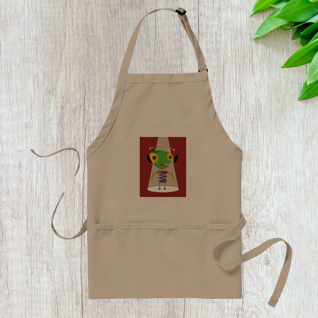 Färgfull Alien Ant i Spotlight Quirky Sci-Fi Förkläde (Skapare uppladdad)