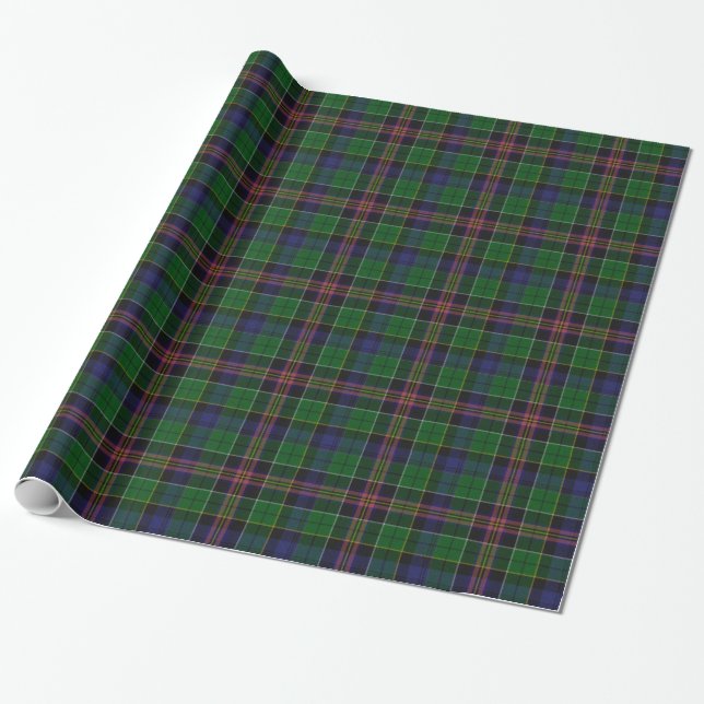Färgfull Allison Tartan Play Wrapping Papper Presentpapper (Utrullad)