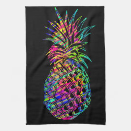 Färgfull ananas kökshandduk