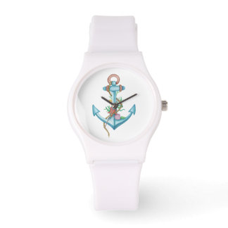 Färgfull anchor Nautical Watch Armbandsur