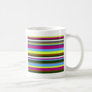 Färgfull anpassad designer Rand Kaffemugg