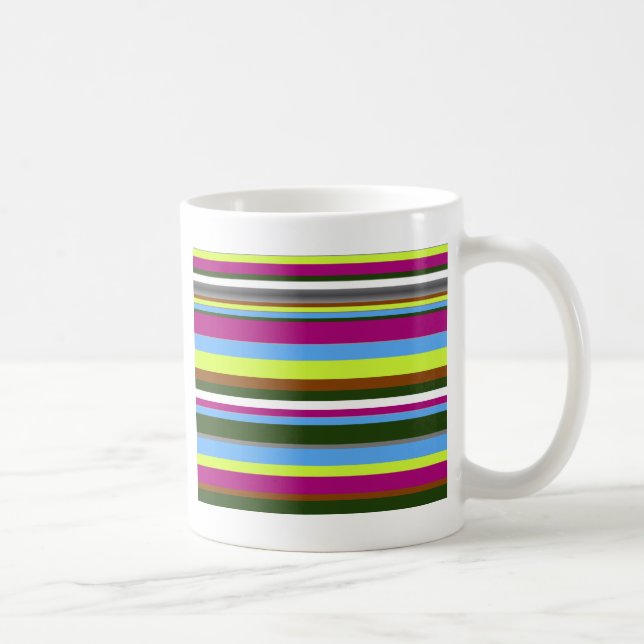 Färgfull anpassad designer Rand Kaffemugg (Höger)