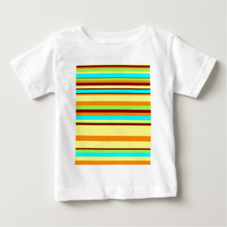 Färgfull anpassad designer Rand Mönster T Shirt