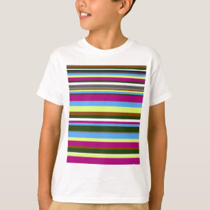 Färgfull anpassad designer Rand T-shirt