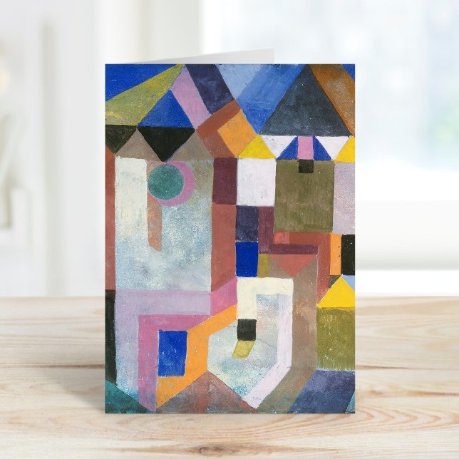 Färgfull arkitektur | Paul Klee Kort (Skapare uppladdad)