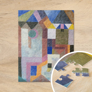 Färgfull arkitektur Paul Klee Pussel