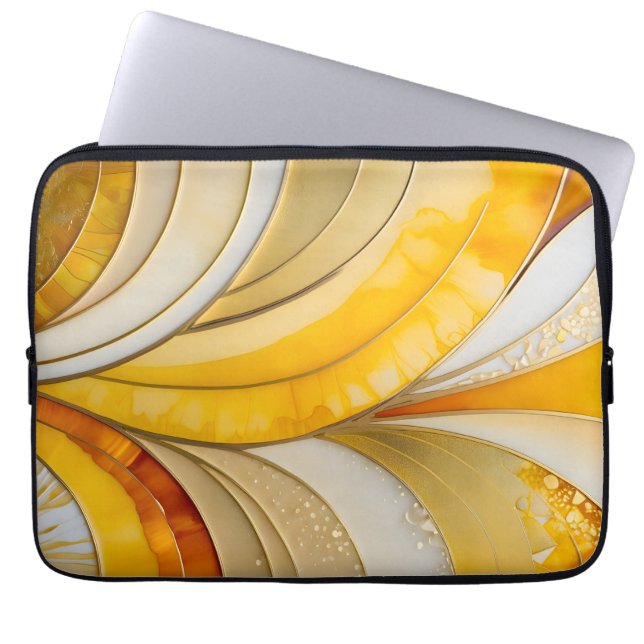 Färgfull Art Deco bärbar dator Fodral (Framsidan)