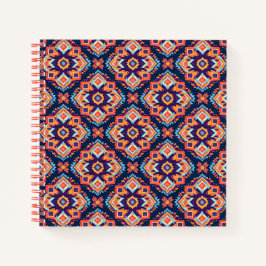 Färgfull aztec Geometric Mönster
