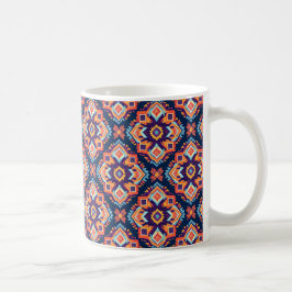 Färgfull aztec Geometric Mönster Kaffemugg