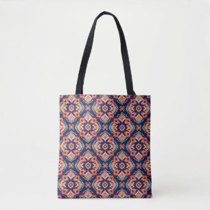 Färgfull aztec Geometric Mönster Tygkasse