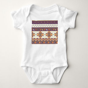 Färgfull Aztec: vibrerande, sömlös mönster. T Shirt
