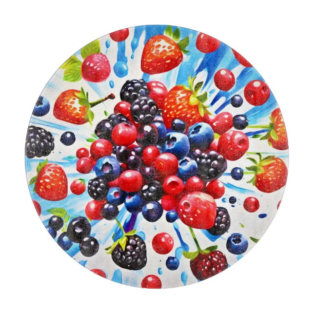 Färgfull Berry Fiesta Design (Framsidan)