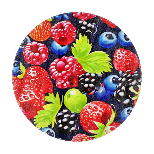 Färgfull Berry Medley-design (Framsidan)
