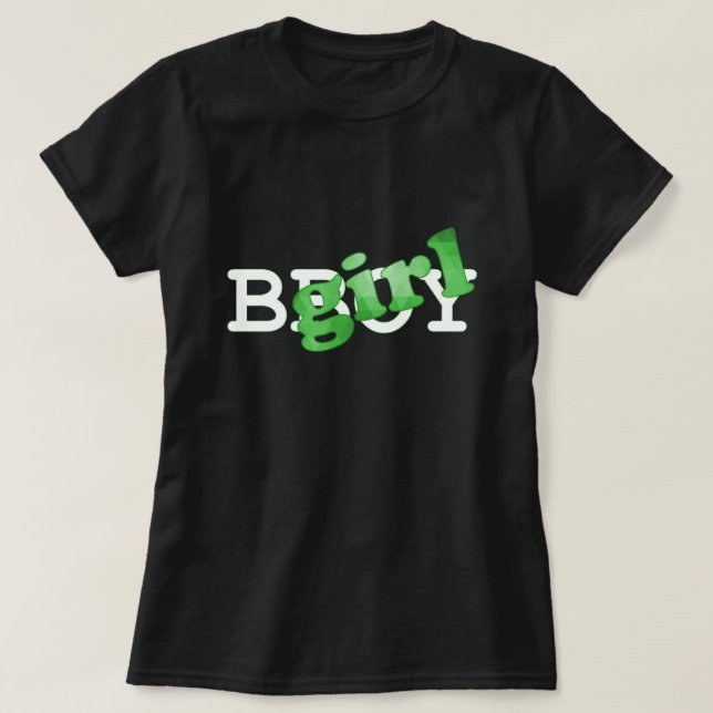 Färgfull BGirl Shirt Tee Shirt (Design framsida)