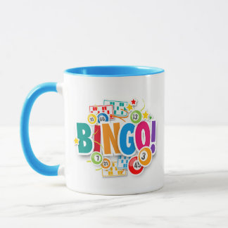 Färgfull Bingo Mugg