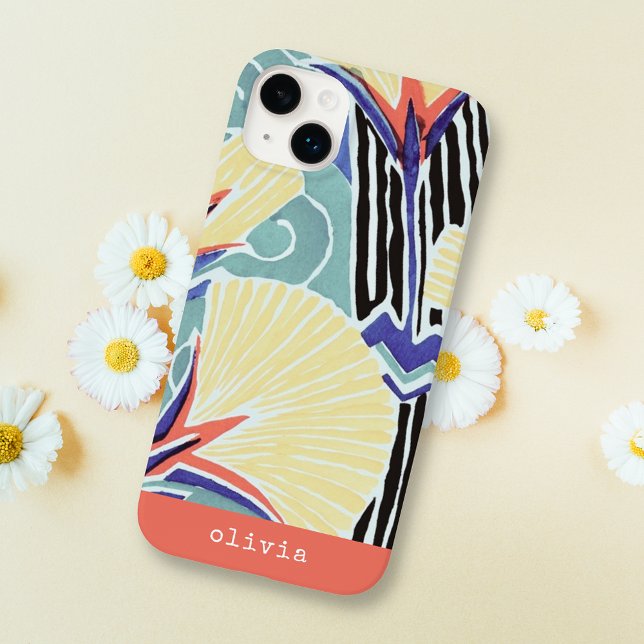 Färgfull Blommigt Abstrakt Art Mönster av E.A. Ség (Skapare uppladdad)