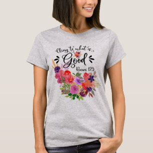 Färgfull Blommigt Bouquet Romaner 12:9 T Shirt