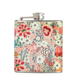 Färgfull Blommigt Fickplunta