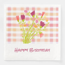 Färgfull Blommigt med Pinks