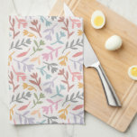 Färgfull Boho-Blommigt Kökshandduk<br><div class="desc">Färgstark och färsk blommigt,  underbar för vår och sommardekoration.</div>