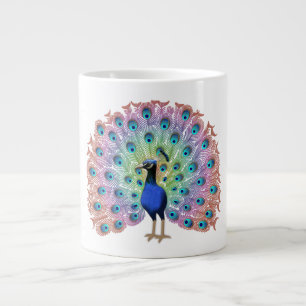 Färgfull boskap jumbo mugg