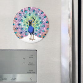 Färgfull boskap magnet