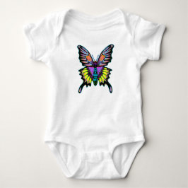 Färgfull Bright Butterfly T Shirt