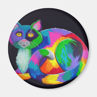 Färgfull Calico Magnet