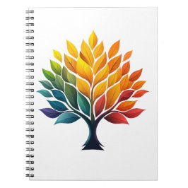 Färgfull Canopy-anteckningsbok Anteckningsbok