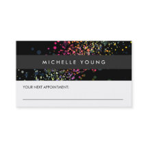 Färgfull Confetti Bokeh på svart Möte