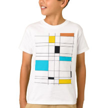 Färgfull, coola, trendig, modern illustrationskons