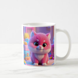 Färgfull Cute Cat Mugg - Brighten din dag!